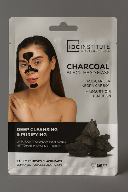 Tiefenreinigende Peel-Off-Maske mit Aktivkohle – gegen Mitesser & verstopfte Poren