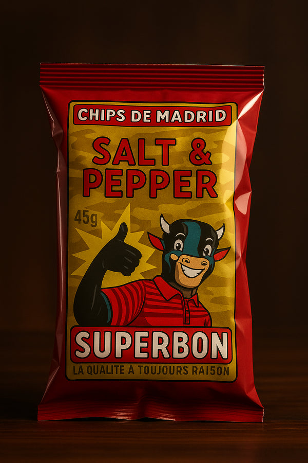 🧂🌶️ Superbon – Salt & Pepper Chips (45 g)