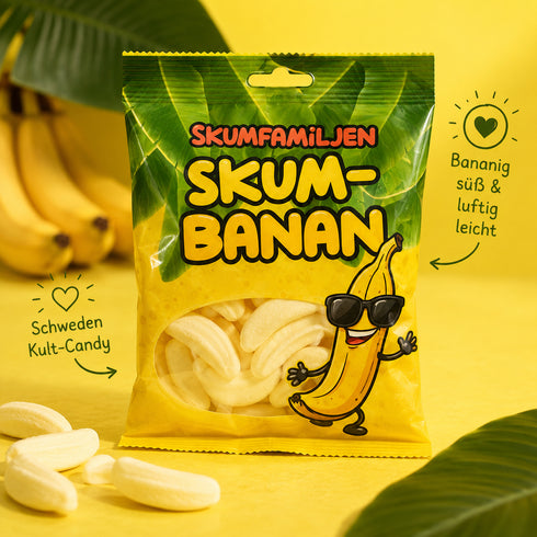 Skumfamiljen Skum Banan 🇸🇪🍌