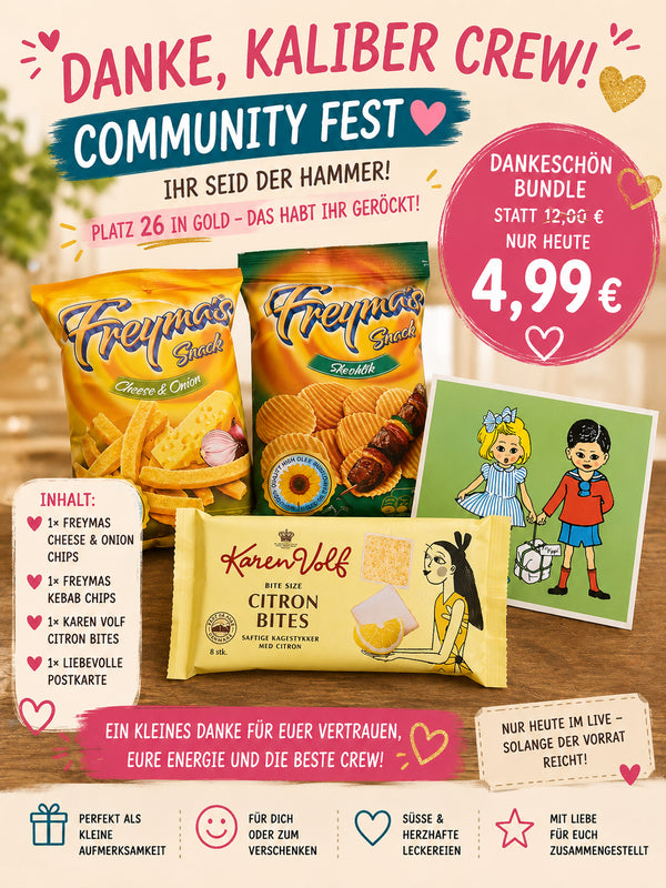 Kaliber Crew Dankeschön-Bundle | Community Edition