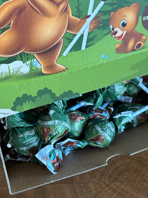 🇩🇰 Bjørne pinde - Lolli mit Karamell & Kakao