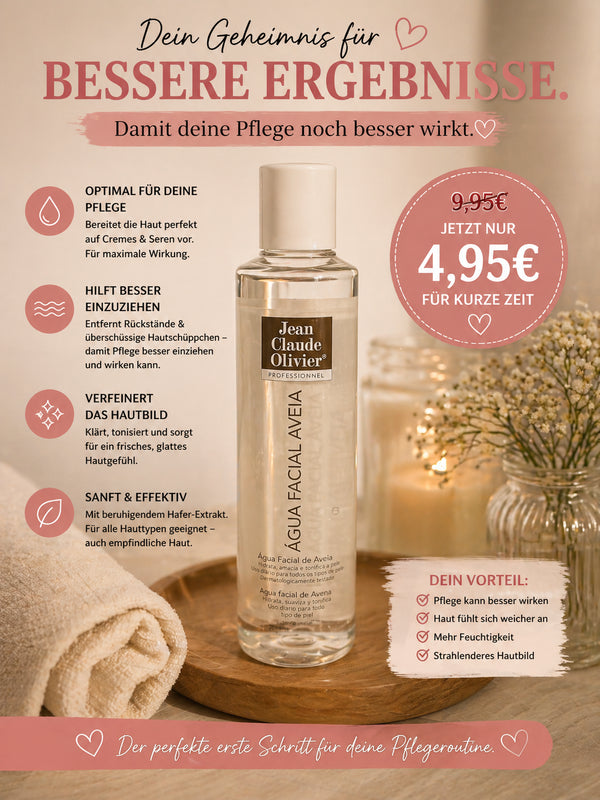 ✨ Gesichtswasser „Dein Geheimschritt“ – Jean Claude Olivier