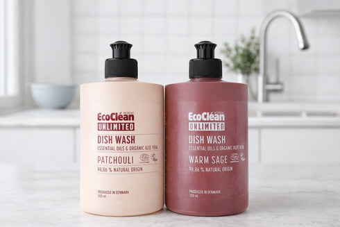 🇩🇰 EcoClean Nordic Dish Wash – Patchouli & Warm Sage Set 🇩🇰