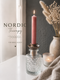 Nordic Therapy Glasflasche mit Kerzenhalter No 2