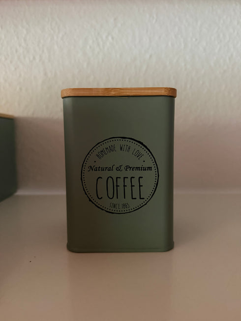 🪴 Vintage-Dose
Coffee
mit Kaliber-Naschi-Füllung (200g)