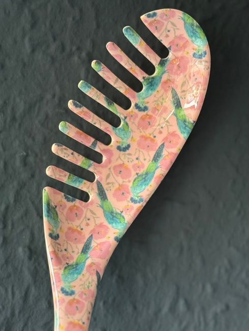 🇩🇰 Rice Pasta Löffel - Vögel