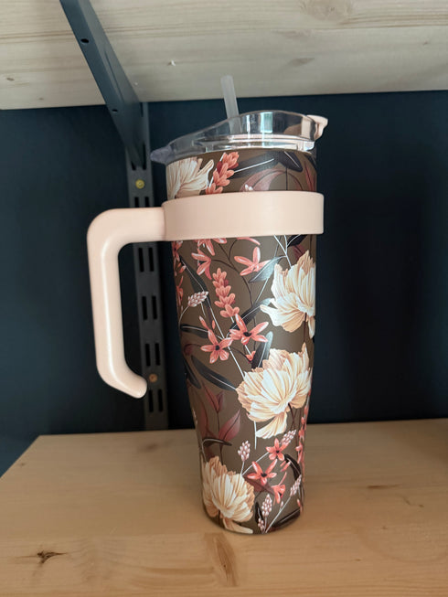 🌸 Floral Candy Cup – mit Griff & Herz-Naschi 🌸