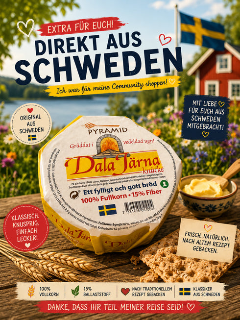 🇸🇪 Schwedisches Dala Järna Knäckebrot