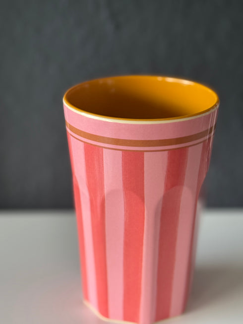 🇩🇰 Rice Latte-Becher Streifen