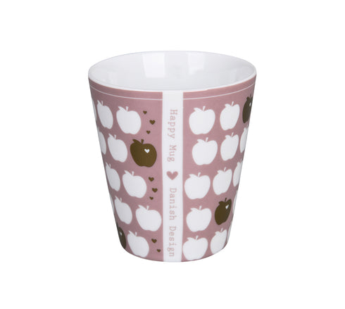 🇩🇰 Apfel Becher rose Krasilnikoff