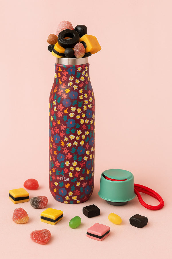 Füllbehälter Rice Flasche Blumen