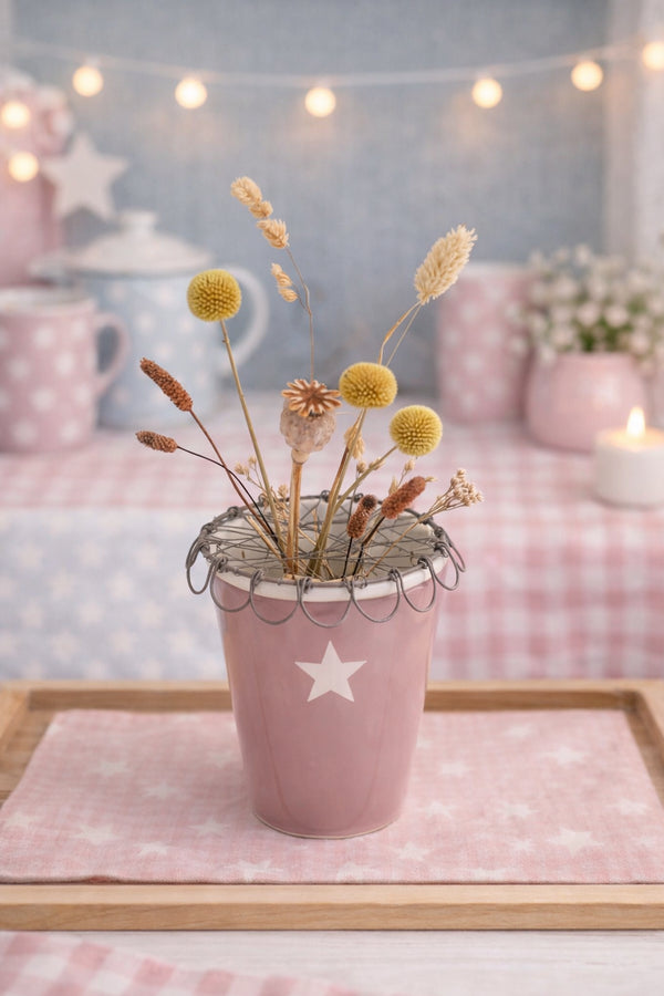 🇩🇰 Blumenaufsatz für Happy Mug – skandinavische Hygge-Deko