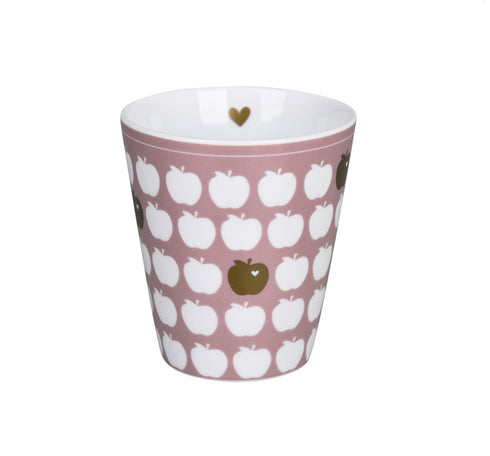 🇩🇰 Apfel Becher rose Krasilnikoff