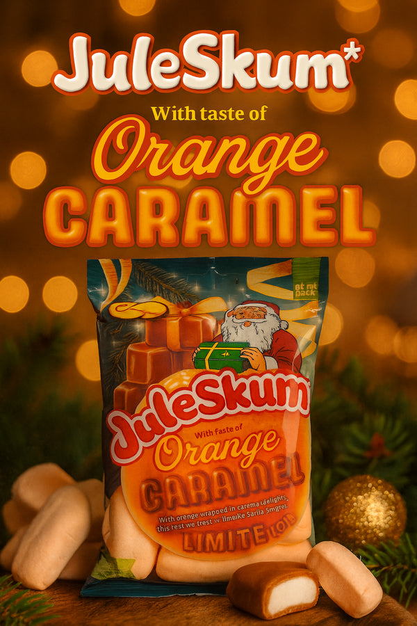 🎄 JuleSkum Orange Caramel – Limited Edition 2025 🎄