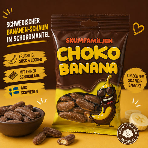 🇸🇪 Skumfamiljen Choko Banana – Schoko trifft Banane