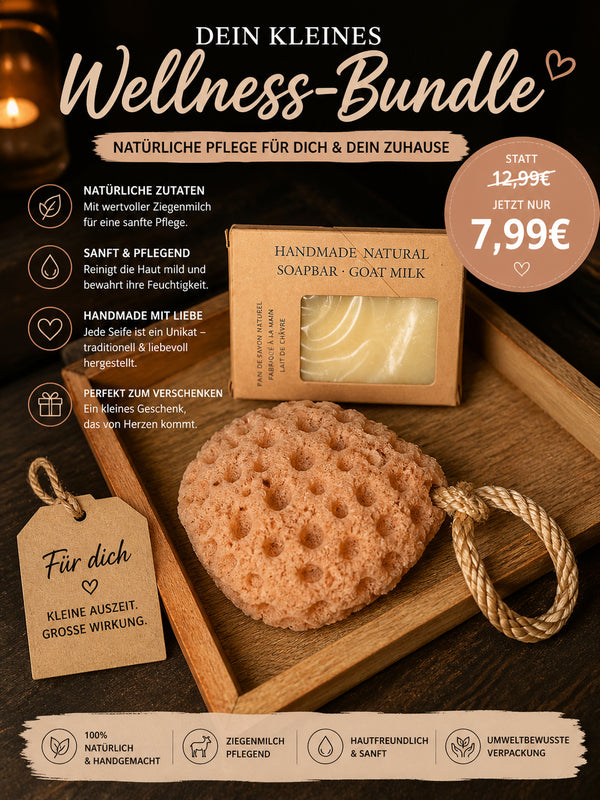🧡 Mini Wellness-Bundle – Ziegenmilch & Naturpflege