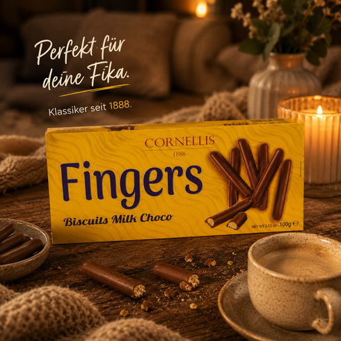 Cornellis Fingers Milk Choco 100 g