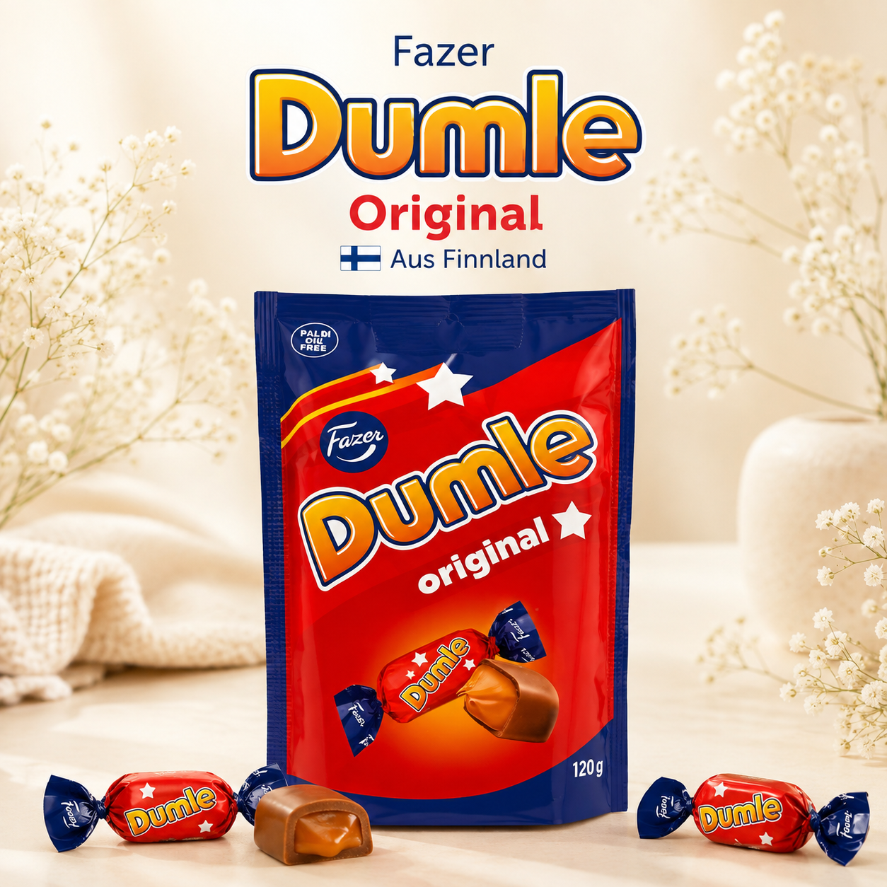 Fazer Dumle Original – 120 g 🇫🇮🍫