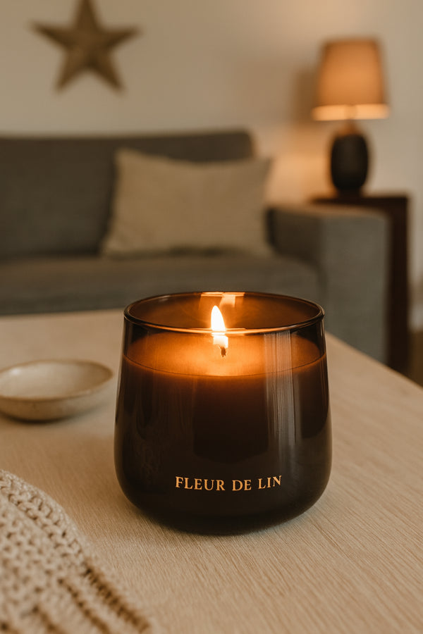 🌾 Duftkerze „Fleur de Lin“ – by ATMOSPHERA