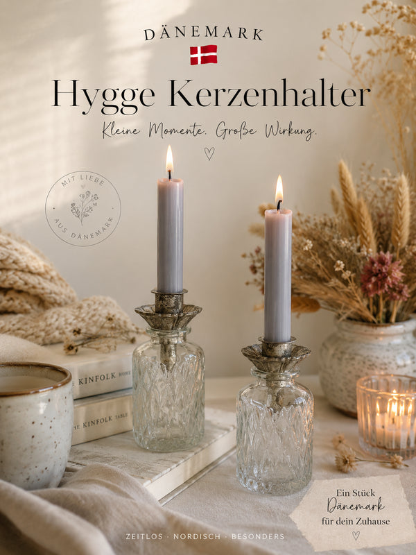 🇩🇰 Hygge Kerzenhalter “Abendlicht”