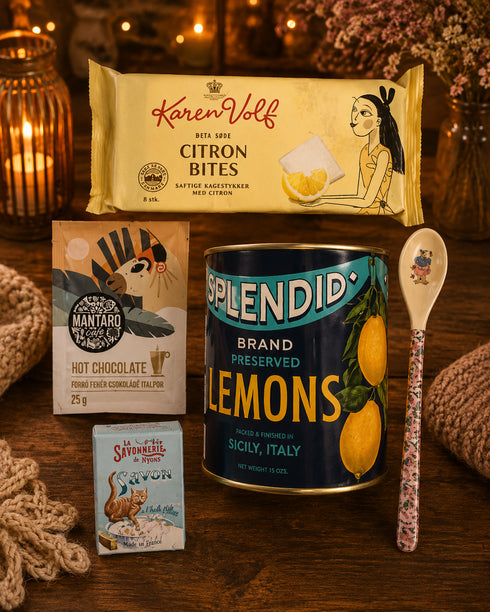 🌸 Hygge Bundle “Kleine Auszeit” 🌸 Zitronen Dose