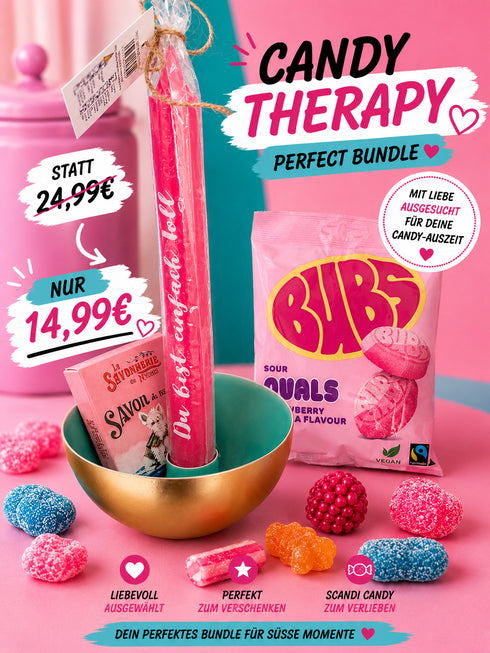 Candy Therapy – KerzenBundle Pink