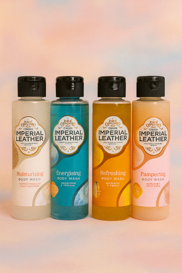 🛁 Imperial Leather 4er-Set – Body Wash Collection