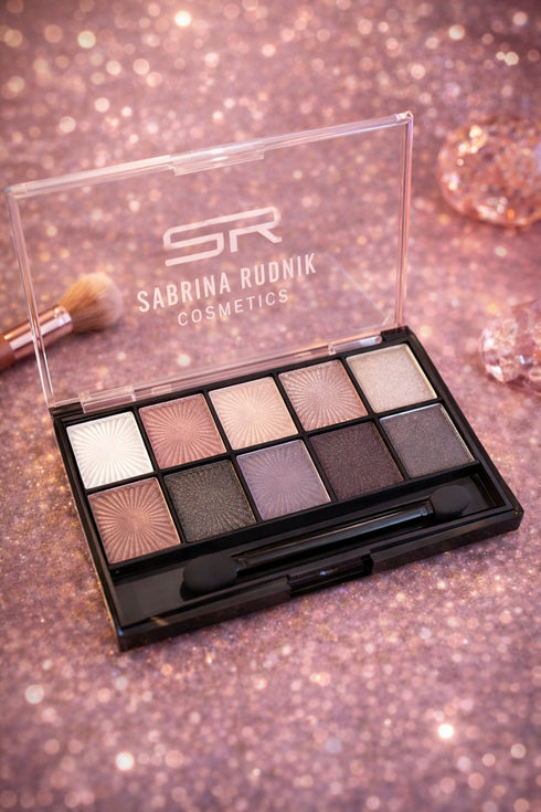 🔮 Sabrina Rudnik Lidschattenpalette – Shades of Elegance