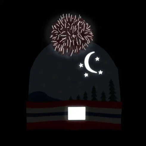 Strickmütze Aktiv Lue Norway Norge Blau