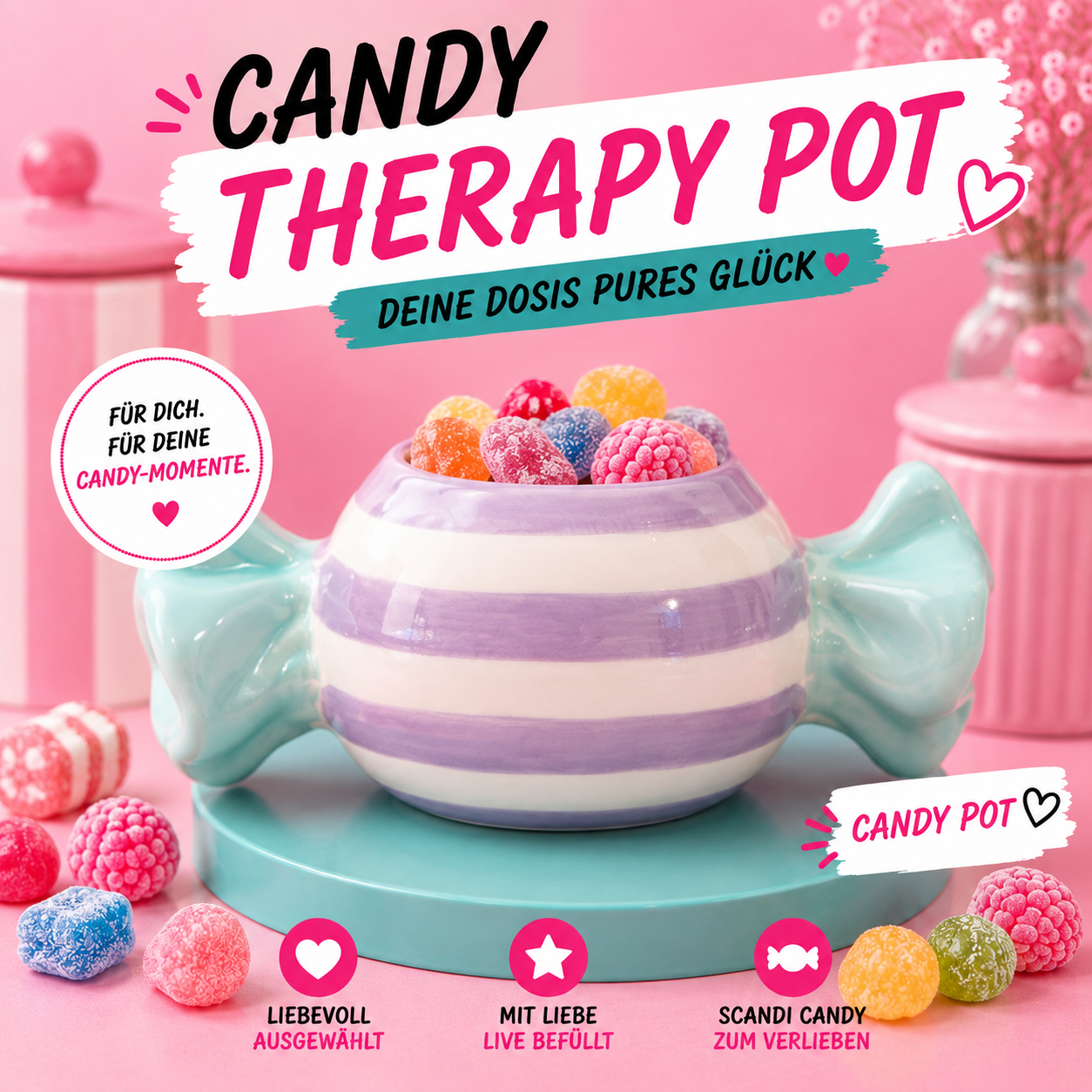 Candy Therapy – Scandi Candy Mix Bonbon lila
