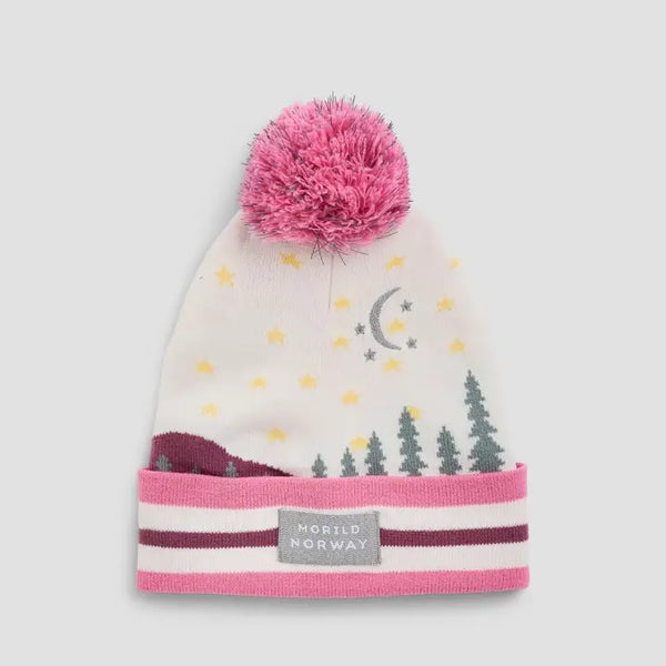 Strickmütze Aktiv Lue Norway Norge Pink