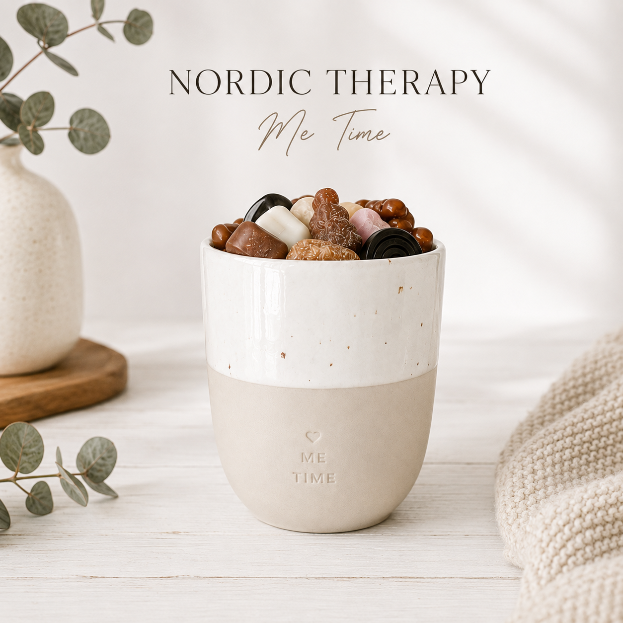NORDIC THERAPY Candy Becher – Hello New Day | Coffee Lover | Me Time