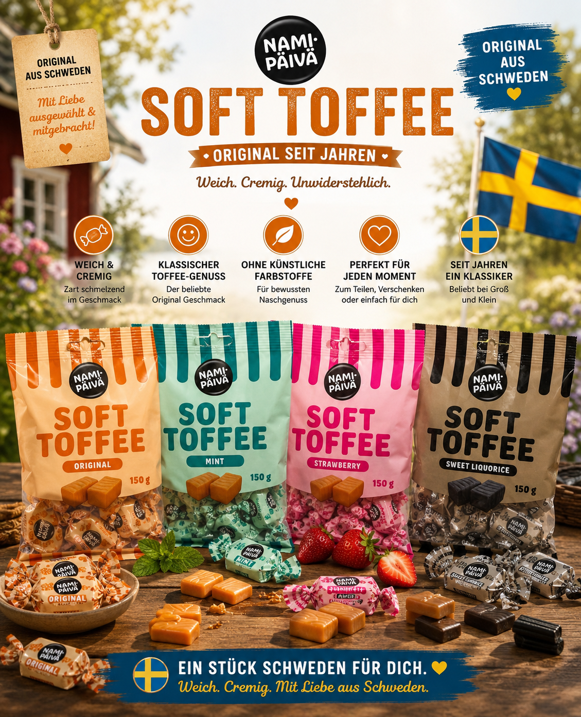 Nami Päivä Soft Toffee 🇸🇪