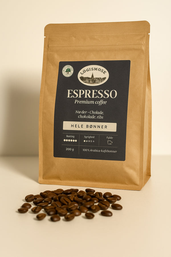 Løgismose Espresso – Premium Coffee (200 g, ganze Bohnen) ☕✨