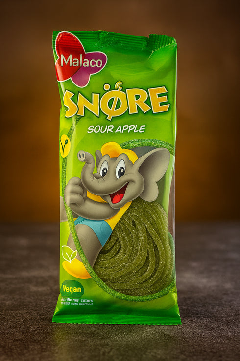 🇸🇪 Malaco SNØRE Sour Apple (94 g)