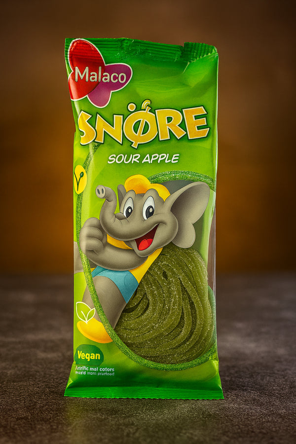 🇸🇪 Malaco SNØRE Sour Apple (94 g)