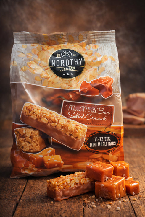 Nordthy Mini Müsliriegel – Salted Caramel