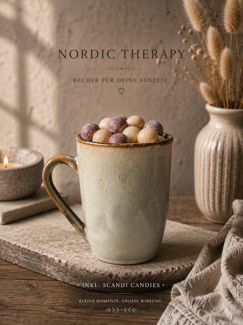 Nordic Therapy Henkelbecher inkl. Scandi Candies