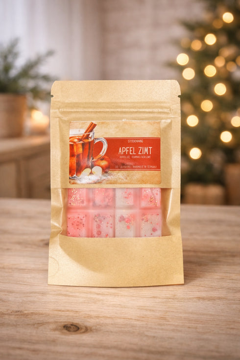 Handmade Duftwachs Apfel Zimt