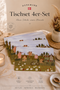 🇩🇰 Tischset 4er-Set – Dänemark Hygge Edition