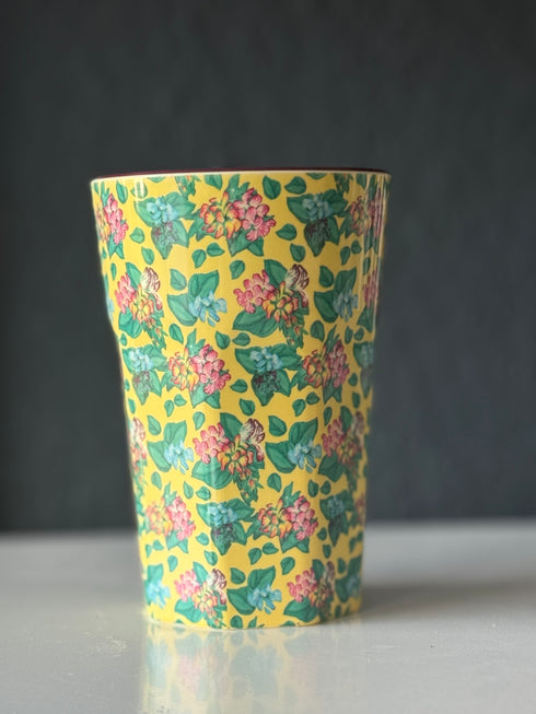 🇩🇰 Rice Latte-Becher Blume Gelb