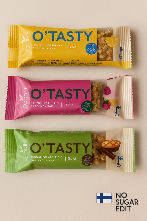 🇫🇮 FOODIN – O’TASTY Snack Bar Glutenfrei