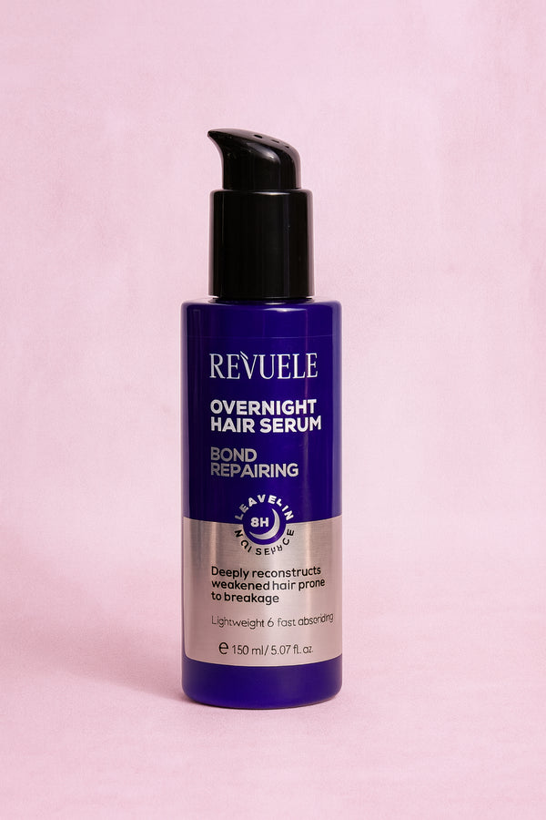 Revuele Overnight Hair Serum – Bond Repairing (150 ml) ✨💜