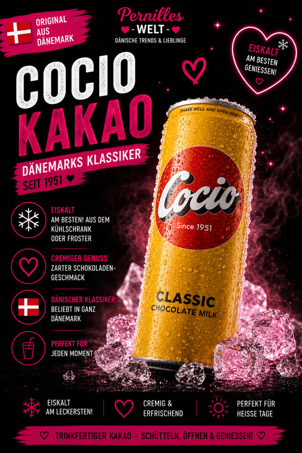 🇩🇰🥤 Cocio Kakao – Dänemarks Kult-Kakao