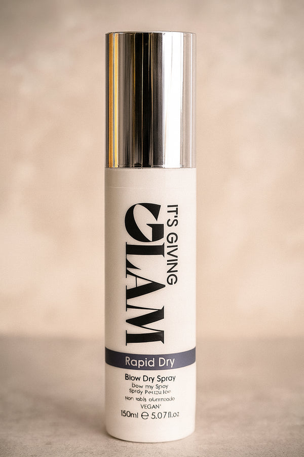 IT’S GIVING GLAM – Rapid Dry Blow Dry Spray