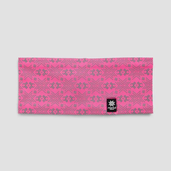Stirnband Aktiv Lue Norway Norge Pink Reflektiert