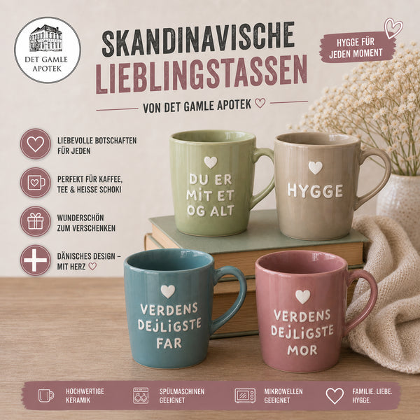De Gammle Apothek – Skandinavische Hygge Tassen