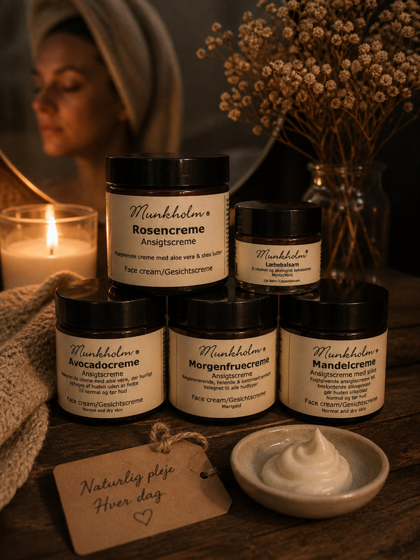🧴 Munkholm Gesichtspflege – Hauttypen Lippenbalsam Naturkosmetik