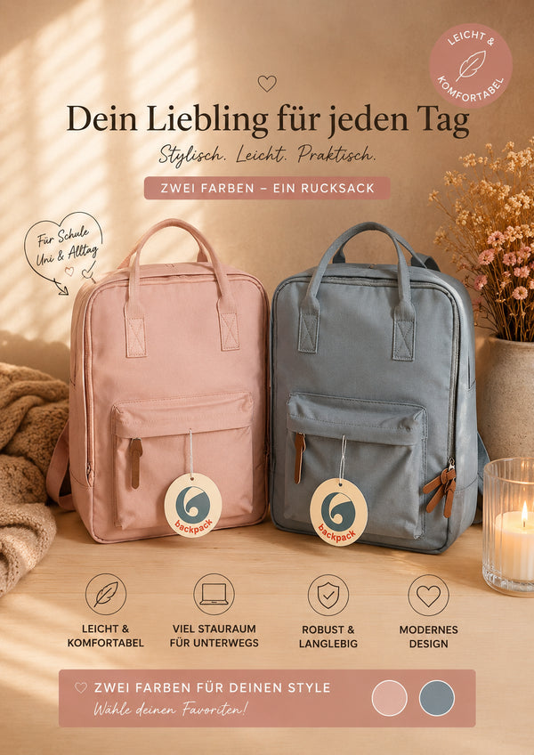 🎒 Nordischer Alltagsrucksack