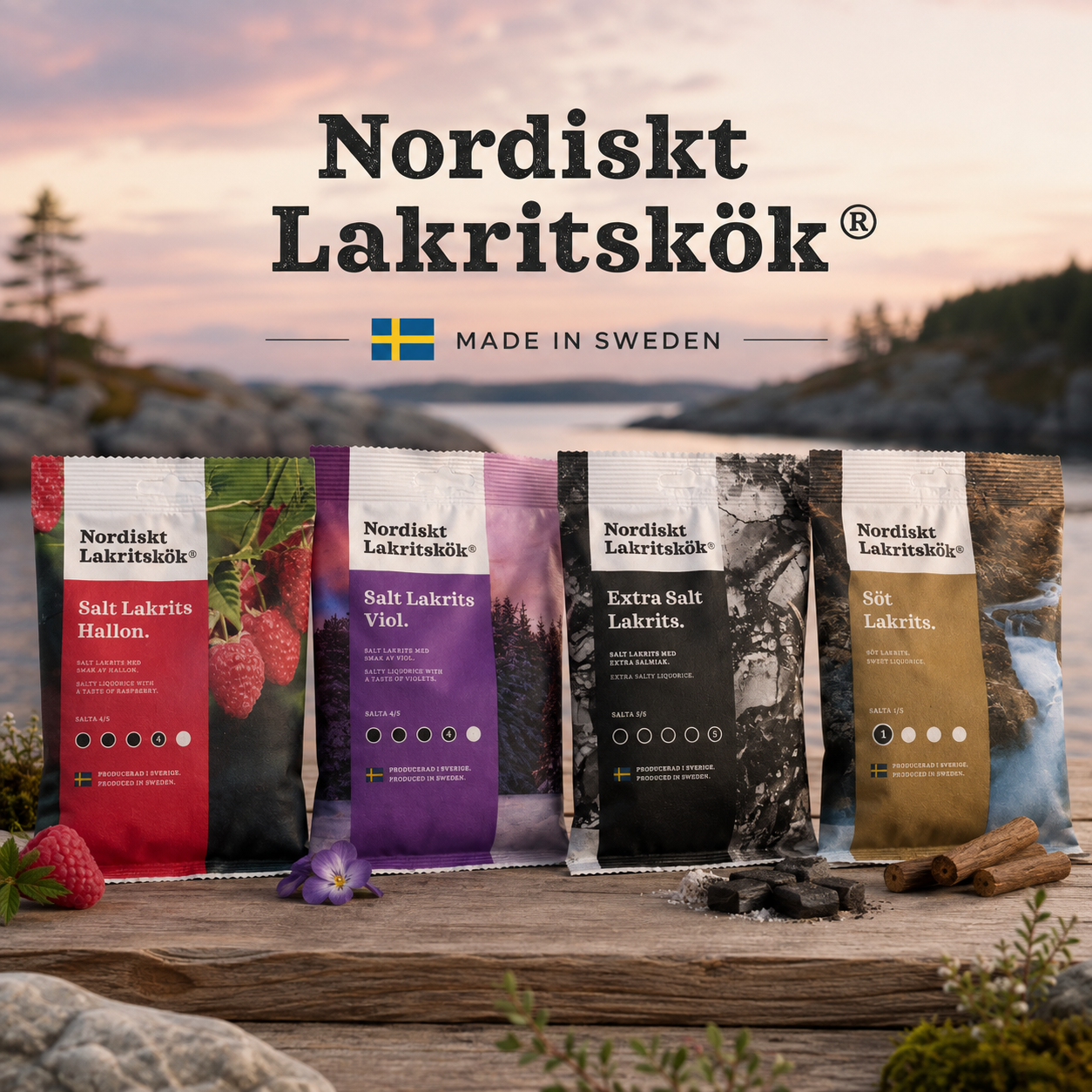 Nordiskt Lakritskök® – Schwedisches Premium-Lakritz